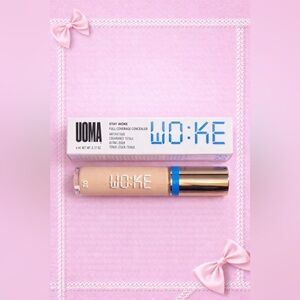 UOMA Beauty
Product: Stay Woke Brightening Concealer
Shade: Fair Lady T1